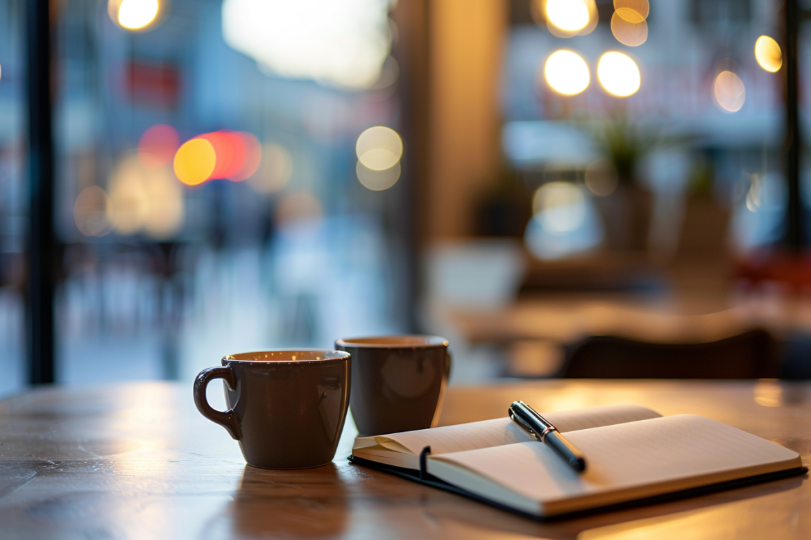 お店の魅力を言葉にして整理するイメージ